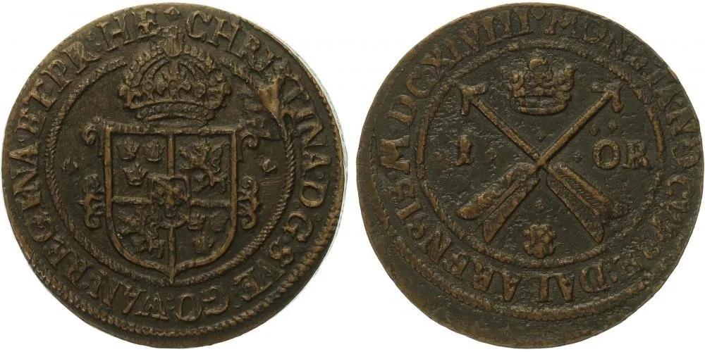 Švédsko, Christina, 1632 - 1654 — 1