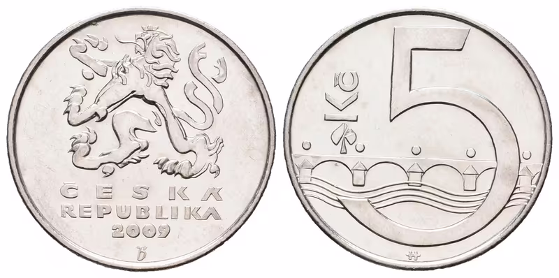 5 Koruna 2009