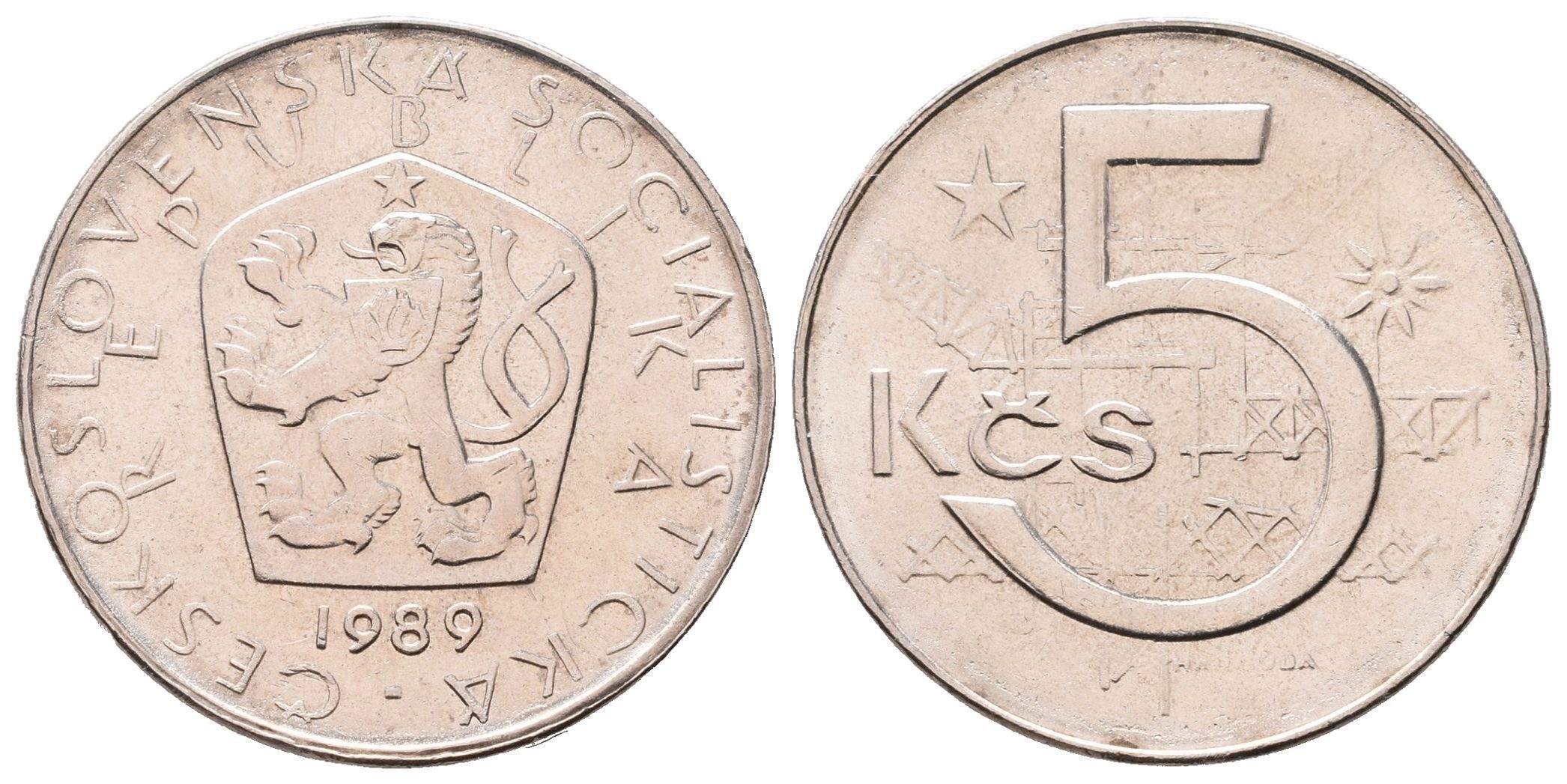5 Koruna 1989