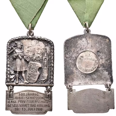 AE Odznak 1910 - Jubilejní střelby na památku 300. výročí založení