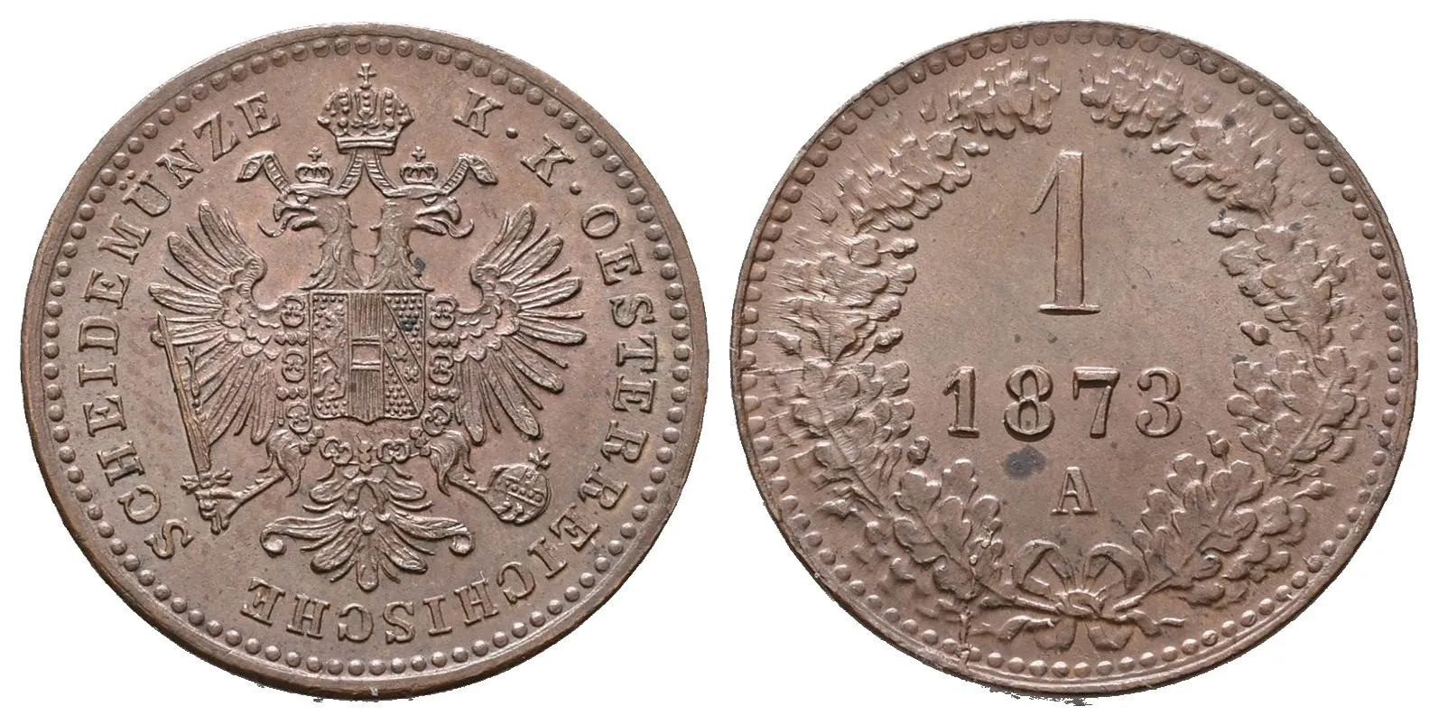 Rakouská a spolková měna, 1857 - 1892 — 1