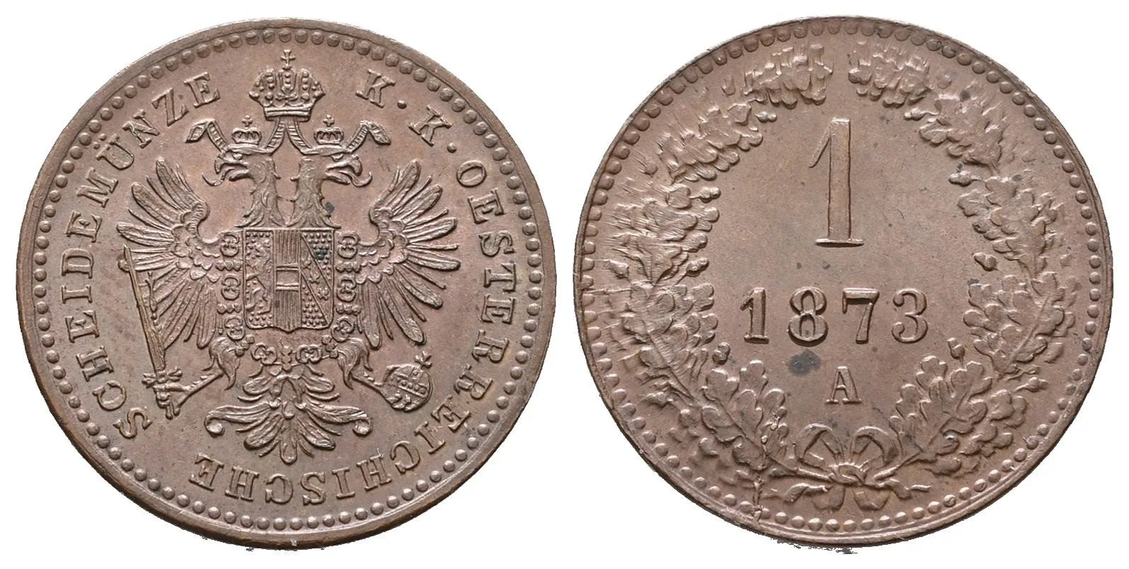 Rakouská a spolková měna, 1857 - 1892 — 1