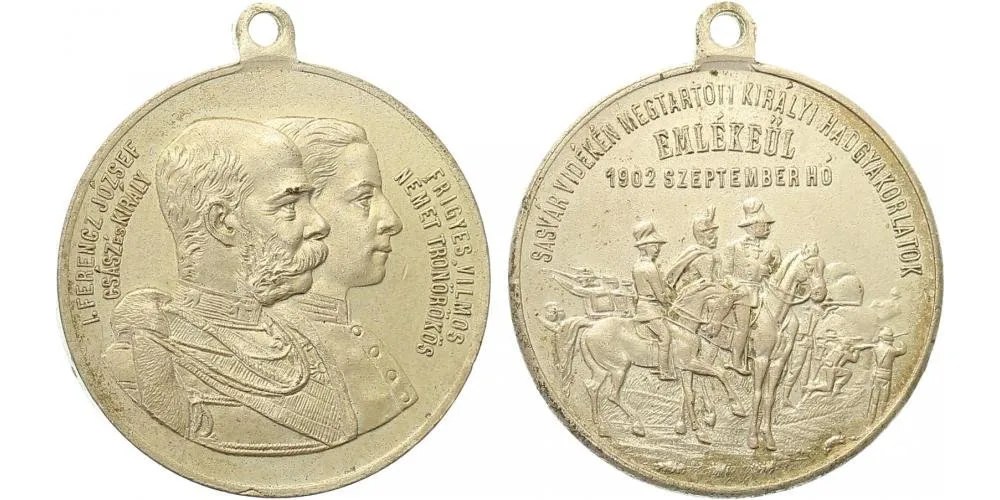 František Josef I., medaile vojenských manévrů — 1
