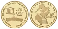 Francie, 10 Euro 2007 - Velká Čínská zeď