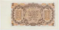 Československo, 1 Koruna 1953, tisk Moskva, série CA, Hej.89a1 - fotografie 2