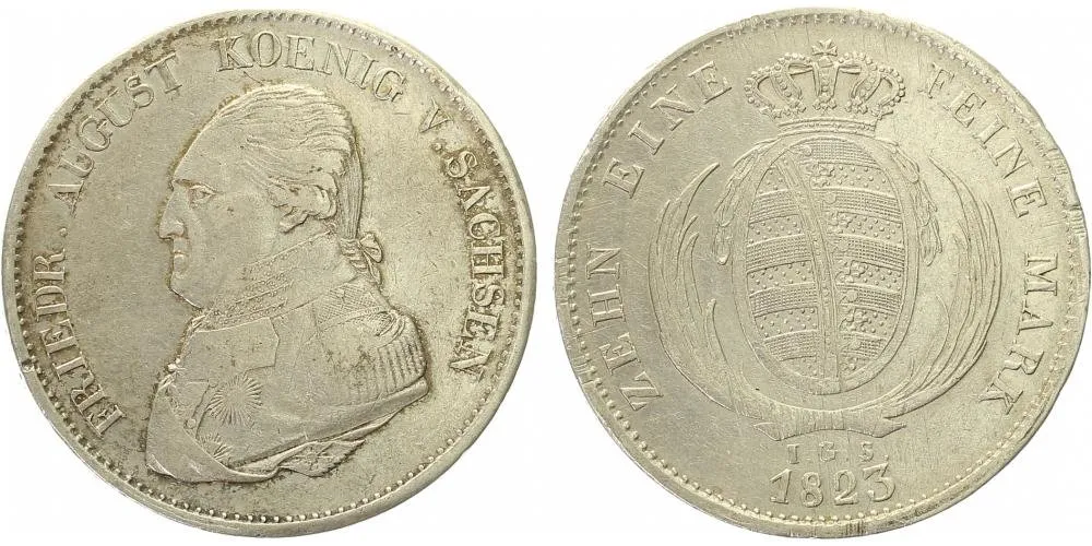 Sasko, Friedrich August III./I., 1763 - 1827 — 1