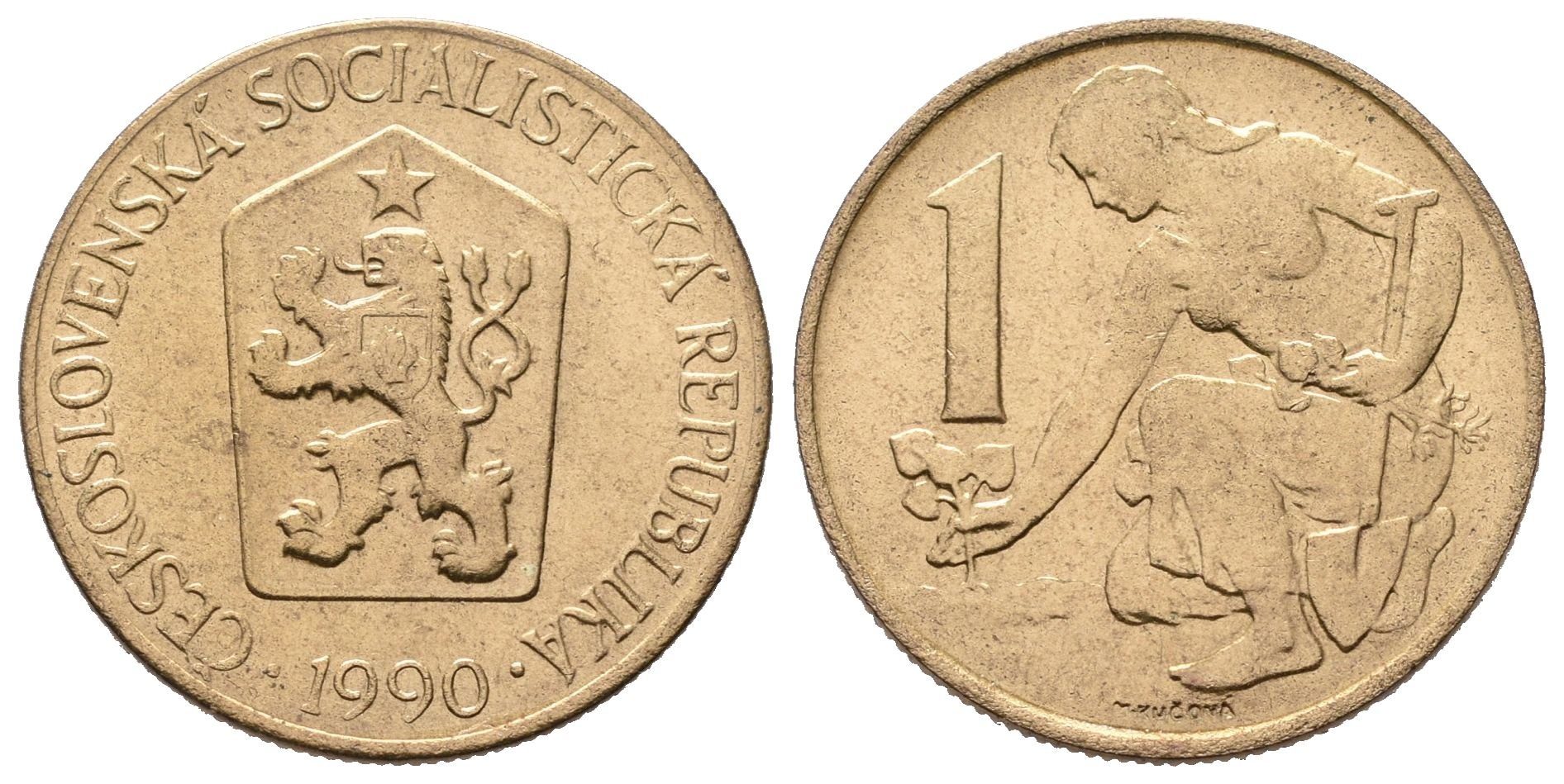 1 Koruna 1990