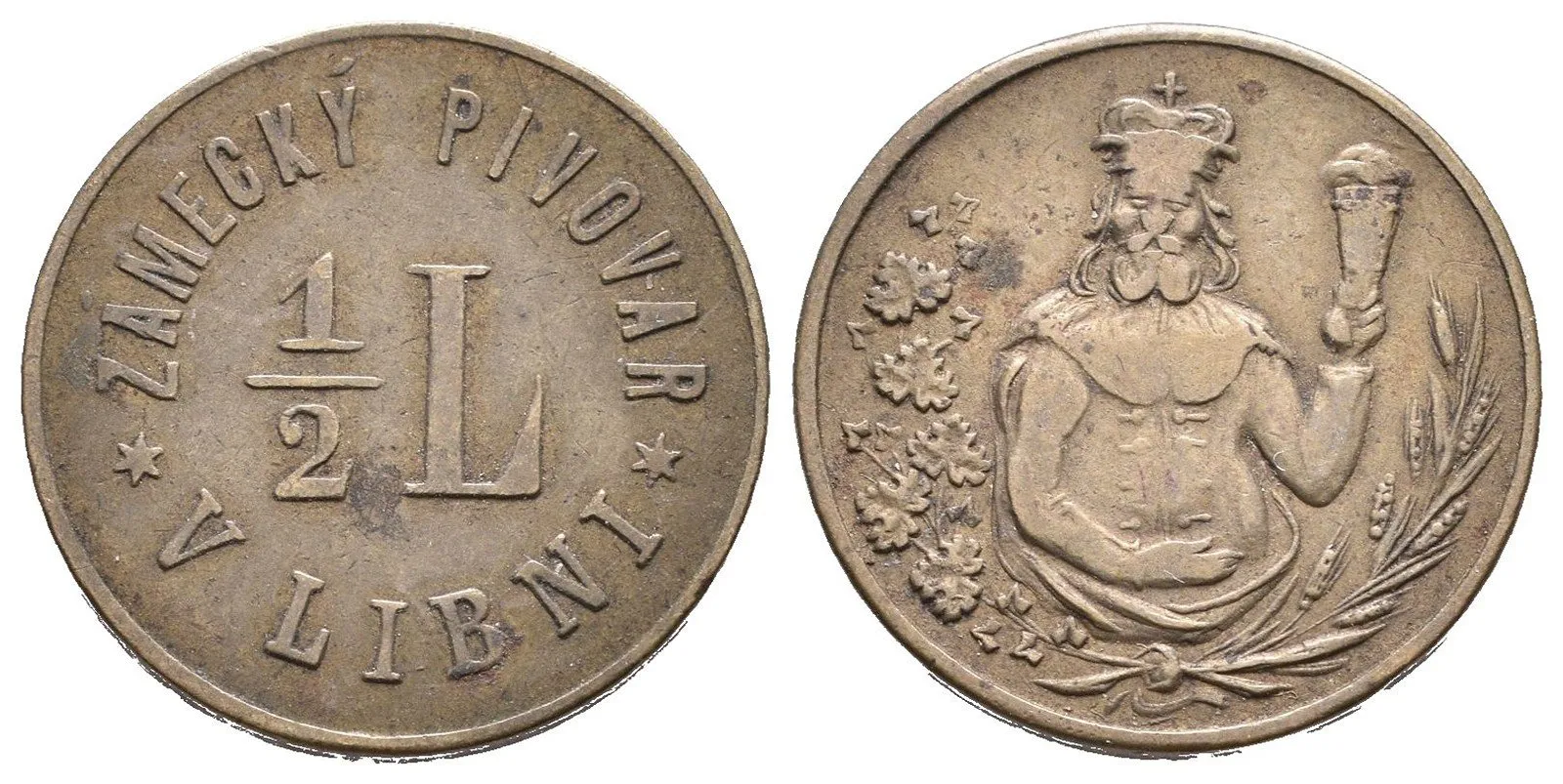Chmelové a pivní známky — 1