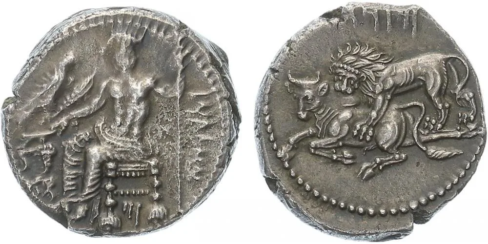Cilicia, Tarsos, Mazaios, 361 - 334 př. kr. — 1