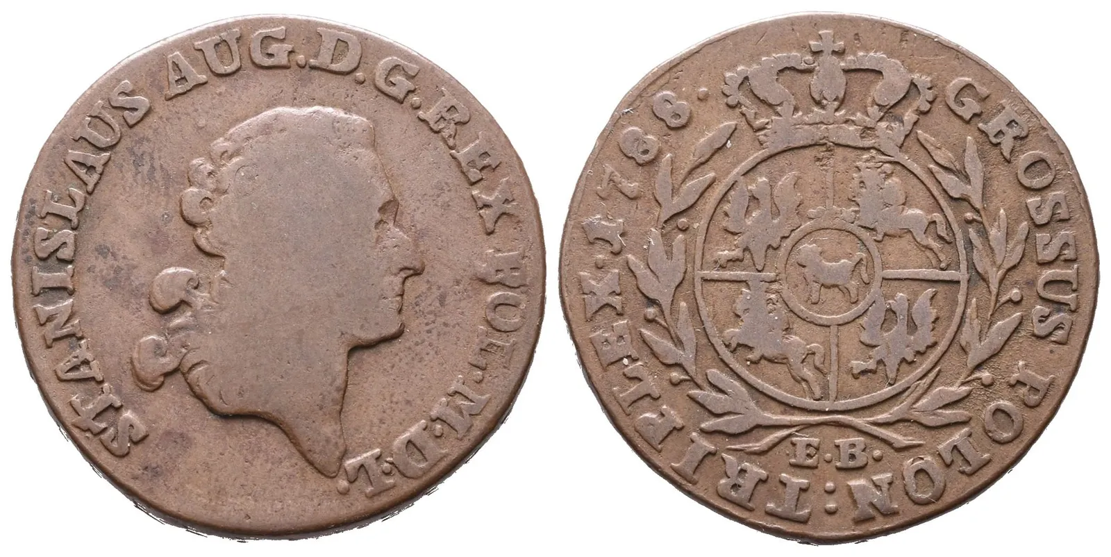 Polsko, 3 Groš 1788 EB
