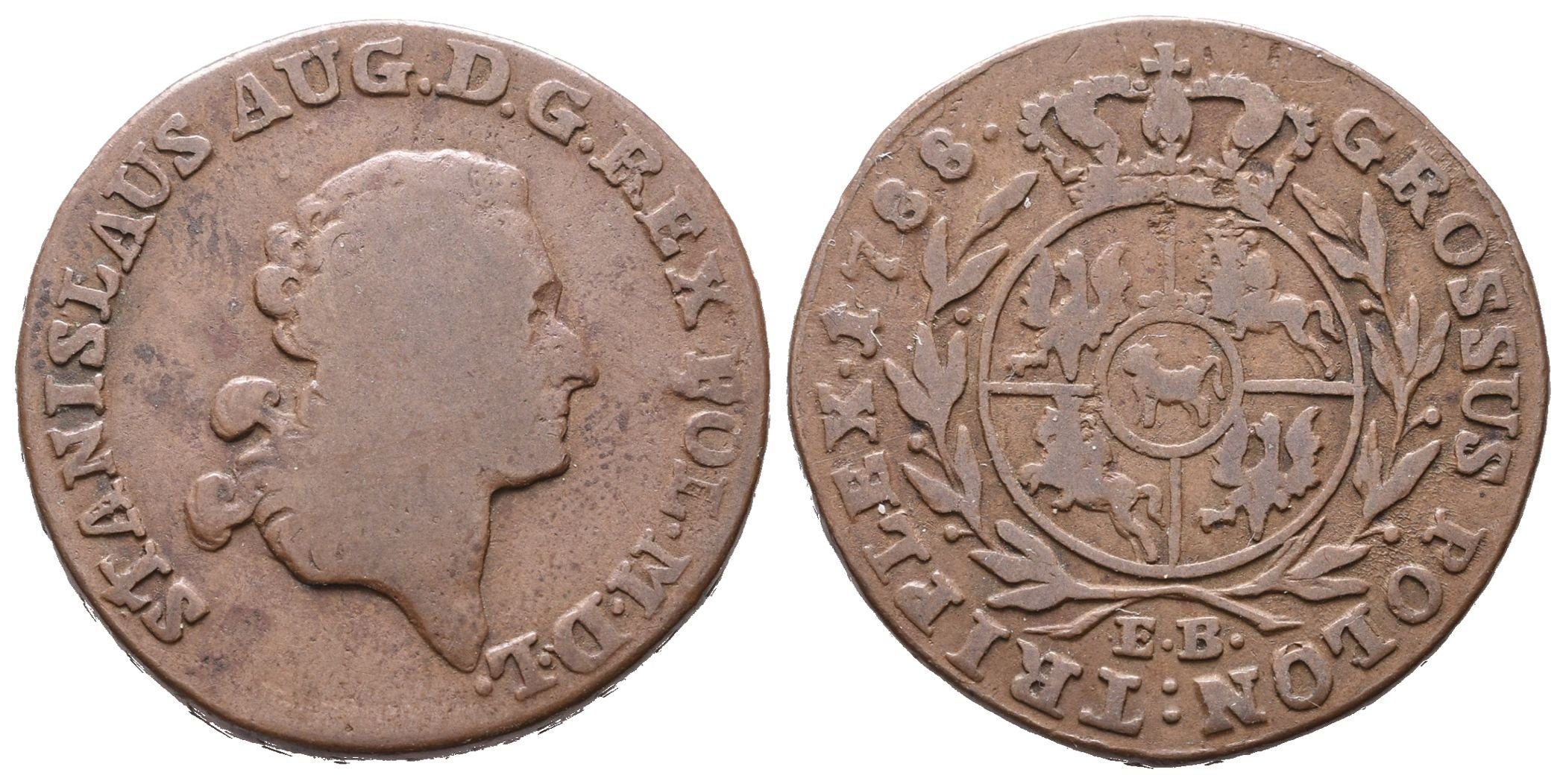 Polsko, 3 Groš 1788 EB