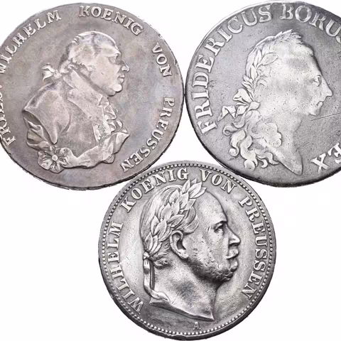 Tolar 1786 A, Dav.2590B, KM.332.2 + Tolar 1795 A, Dav.2599, KM.360.1 a