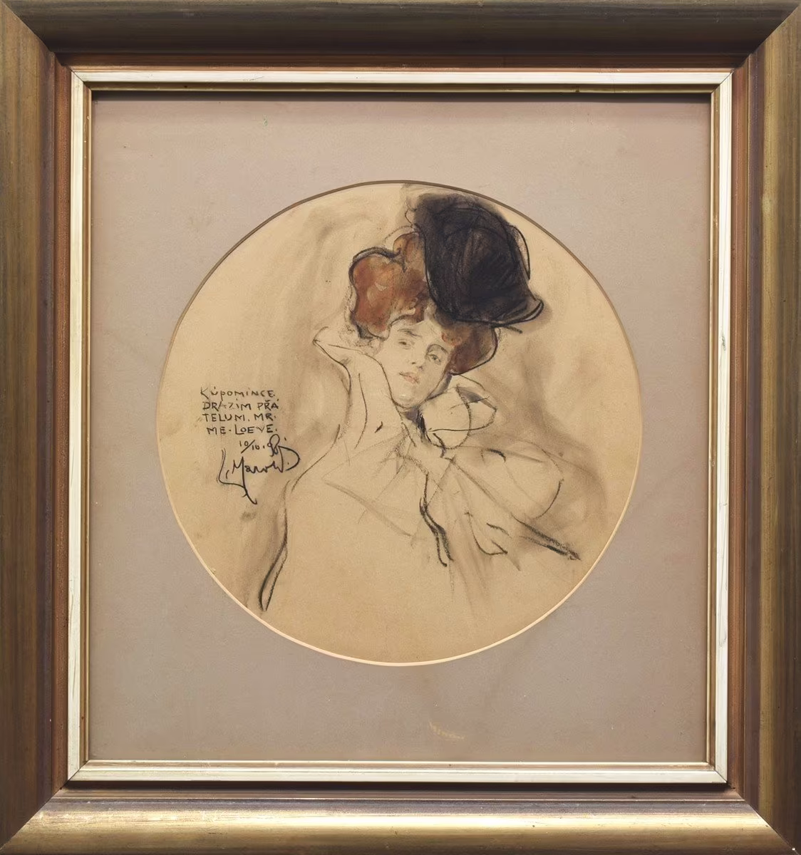 MAROLD Luděk (1865-1898): Pařížanka.