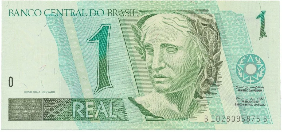 Brazílie, 1 Real (1997~), P.243A