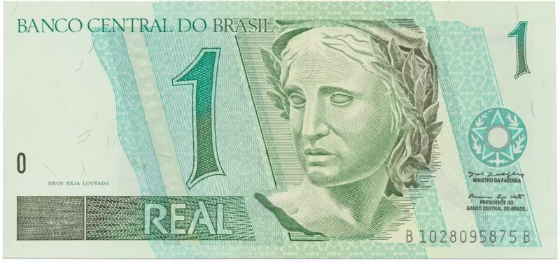 Brazílie, 1 Real (1997~), P.243A