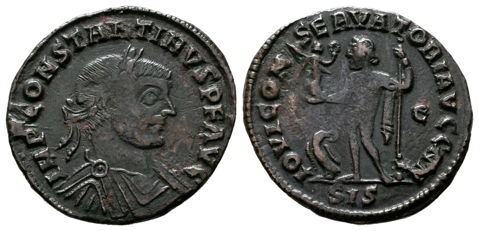 Constantinus I., Follis, Siscia