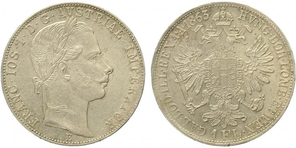 Rakouská a spolková měna, 1857 - 1892 — 1