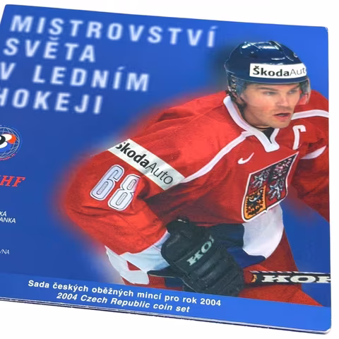 Sada oběžných mincí 2004 - MS v hokeji_8 ks
