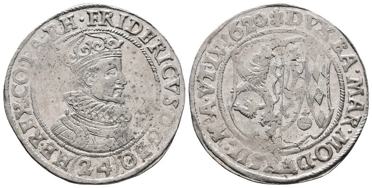 Fridrich Falcký, 1619 - 1620 — 1