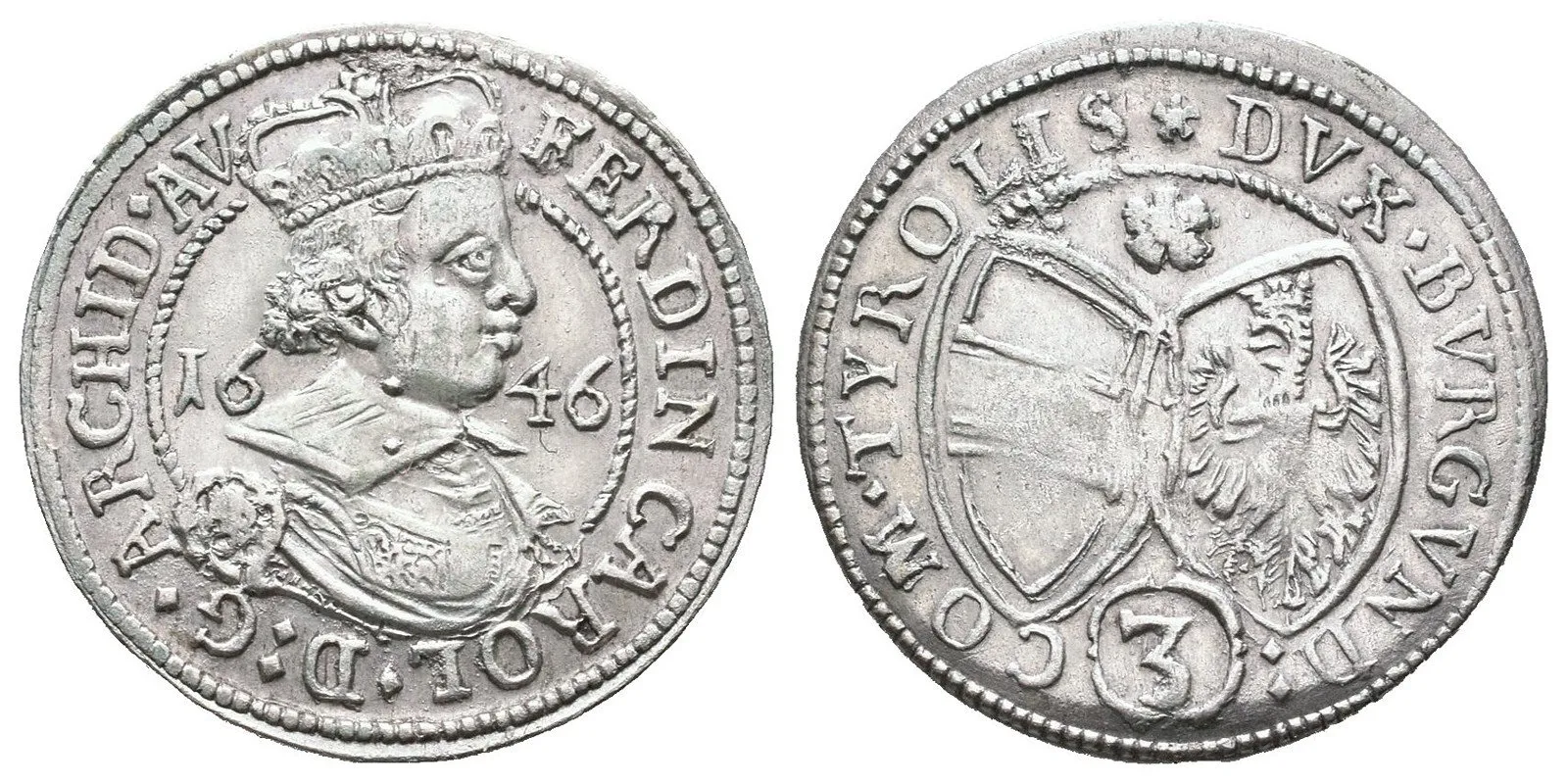 Arcivévoda Ferdinand Karel, 1632 - 1662 — 1