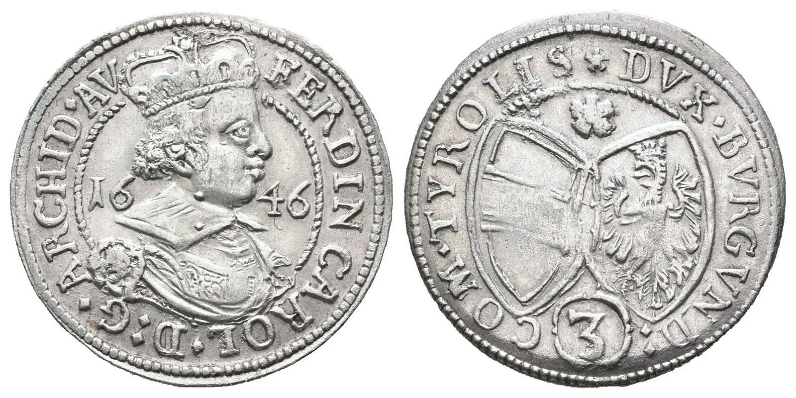 Arcivévoda Ferdinand Karel, 1632 - 1662 — 1