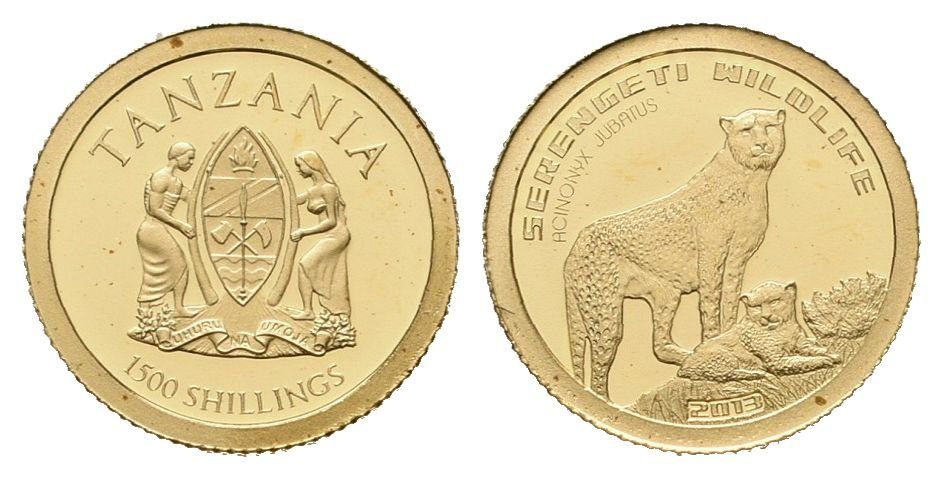 Tanzánie, 1500 Schillings 2013 - Serengeti
