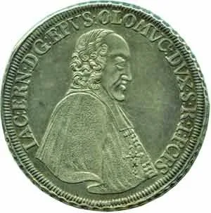 Olomouc - biskupství, Jakub Arnošt Liechtenstein, 1738 - 1745 — 1