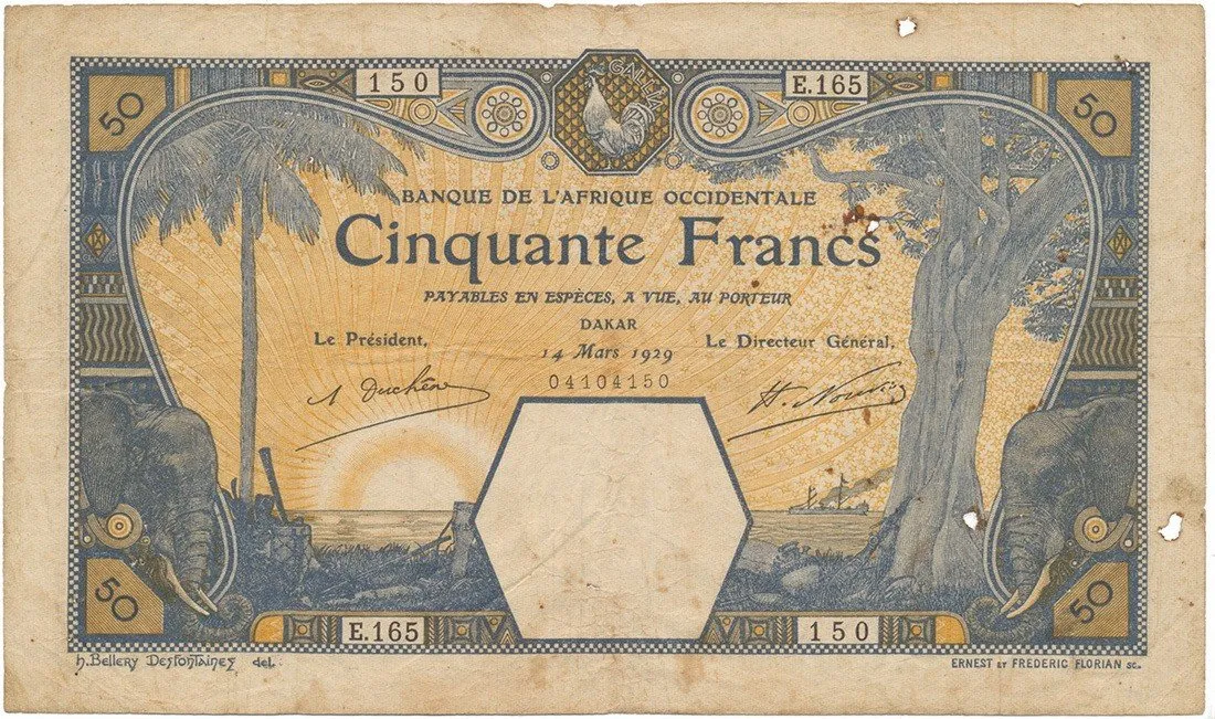 Francouzská západní Afrika - French West Africa — 1