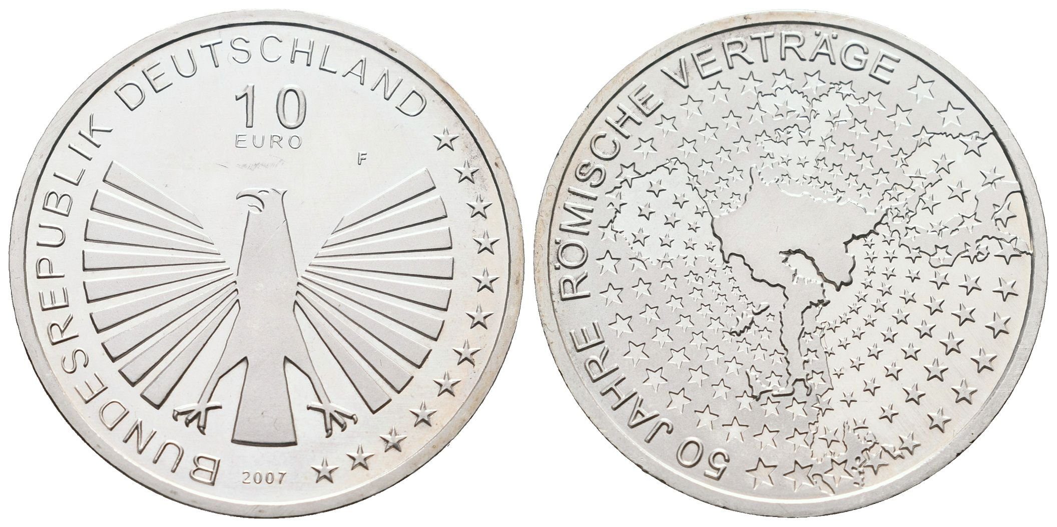 SRN, 10 Euro 2007 F - Římské úmluvy