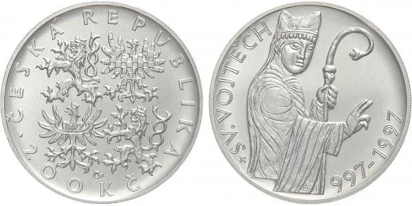 200 Kč 1997 - Svatý Vojtěch