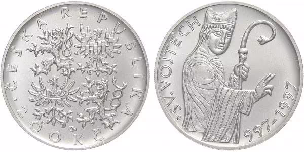 200 Kč 1997 - Svatý Vojtěch