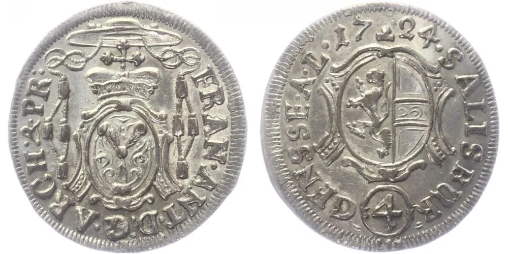 Salzburg - arcibiskupství, Franz Anton Harrach, 1709 - 1727 — 1