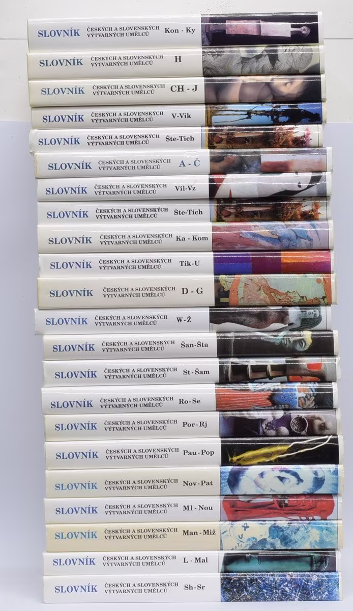 Kolektiv: Slovník českých a slovenský výtvarných umělců 1950-1997.