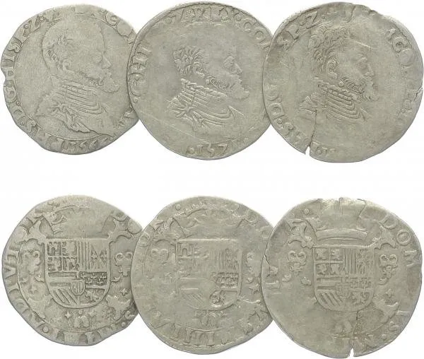 Španělské Nizozemí, Flanders, Philip II., 1555 - 1598 — 1