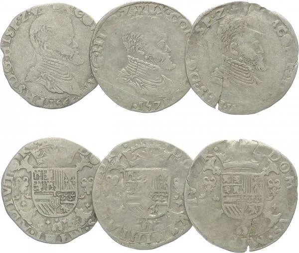 Španělské Nizozemí, Flanders, Philip II., 1555 - 1598 — 1
