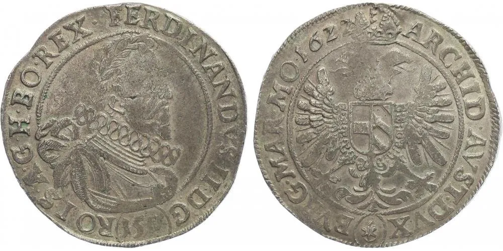 Ferdinand II., 1619 - 1637 (Mince kiprová) — 1