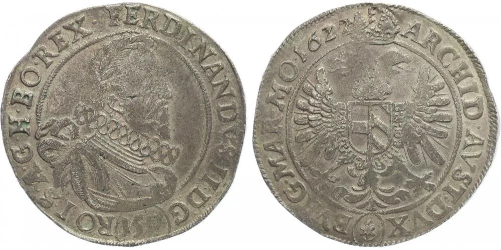 Ferdinand II., 1619 - 1637 (Mince kiprová) — 1