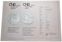 200 Kč 1997 - Emauzy, kapsle, certifikát — 2