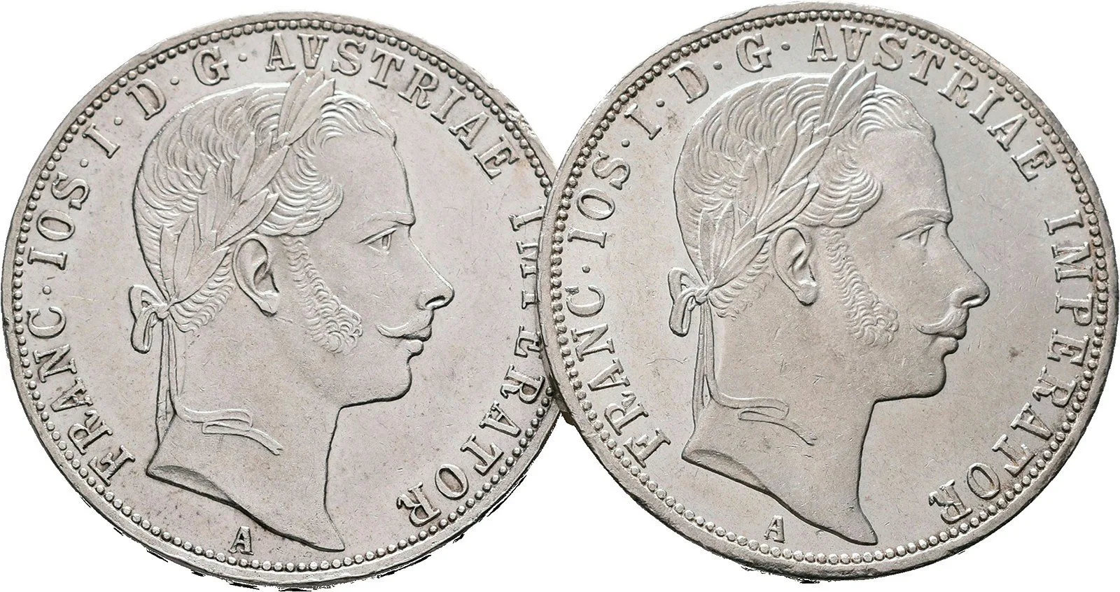 Rakouská a spolková měna, 1857 - 1892 — 1