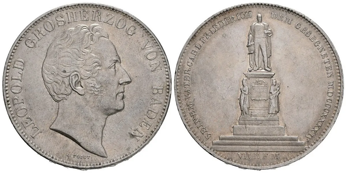 Baden - Durlach, Karl Leopold Friedrich, 1830 - 1852 — 1