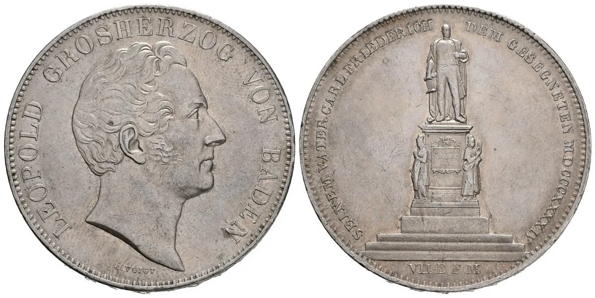 Baden - Durlach, Karl Leopold Friedrich, 1830 - 1852 — 1
