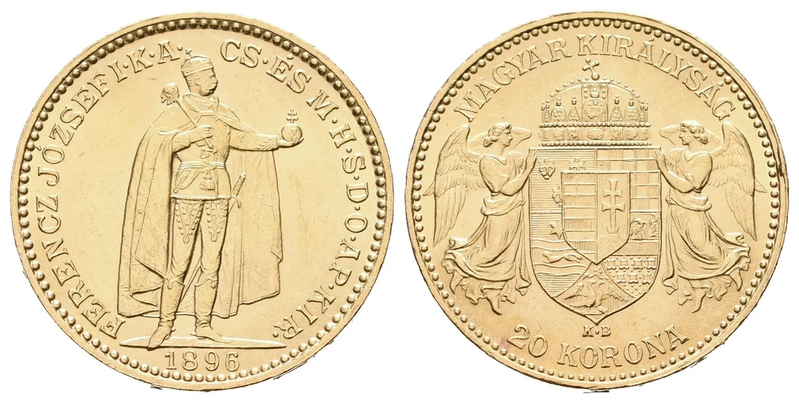 20 Koruna 1896 KB