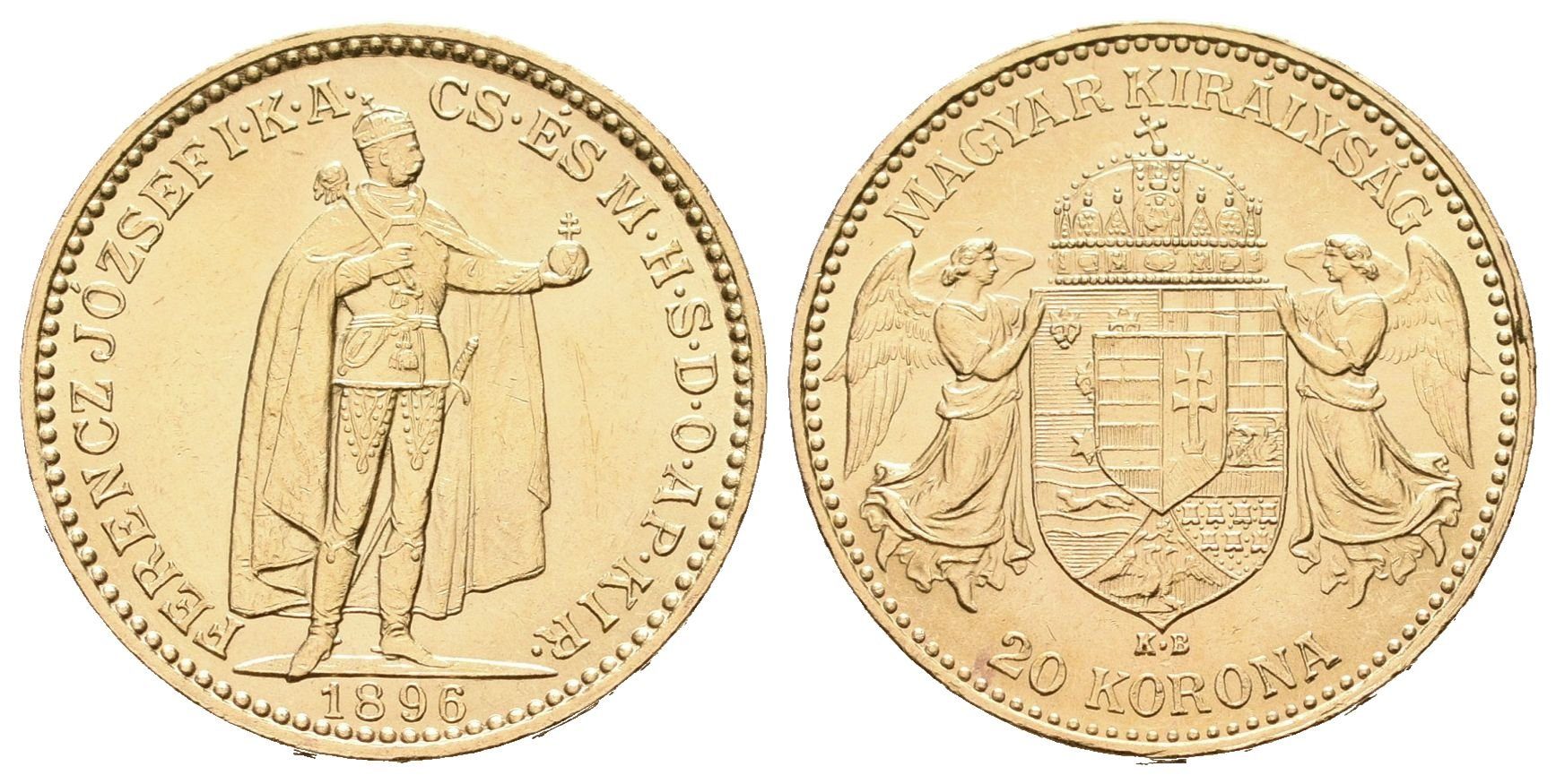 20 Koruna 1896 KB
