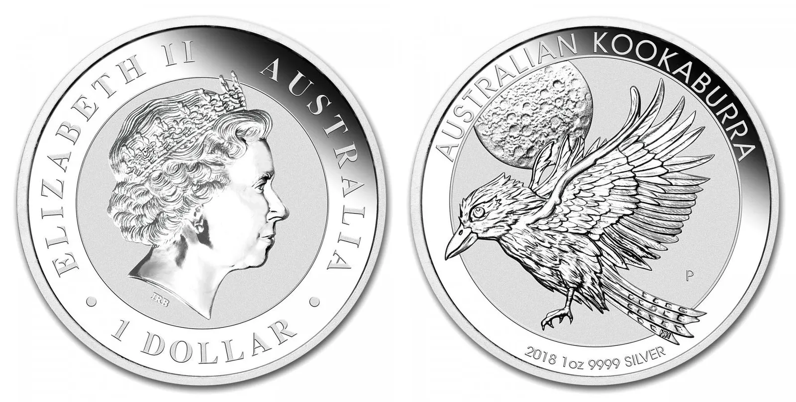 Austrálie, Dollar 2018 - Australian Kookaburra