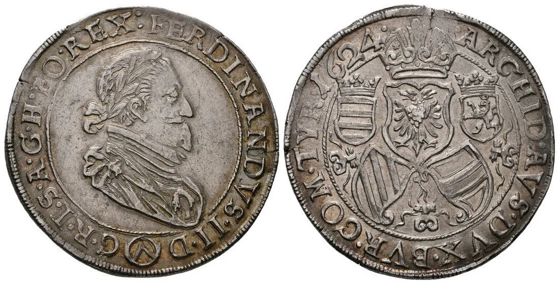 Ferdinand II., 1619 - 1637 (Mince dobrého zrna) — 1