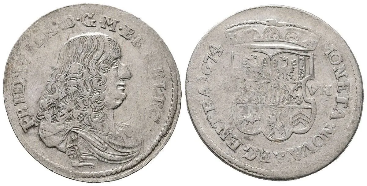 Brandenburg - Preussen, Friedrich Wilhelm, 1640 - 1688 — 1