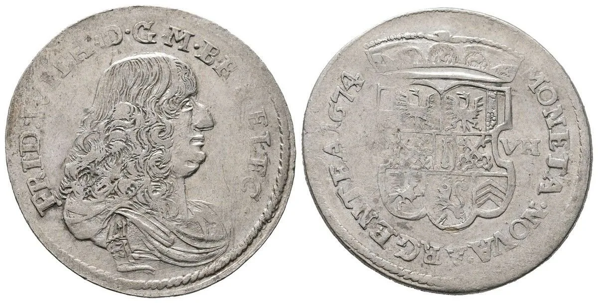 Brandenburg - Preussen, Friedrich Wilhelm, 1640 - 1688 — 1