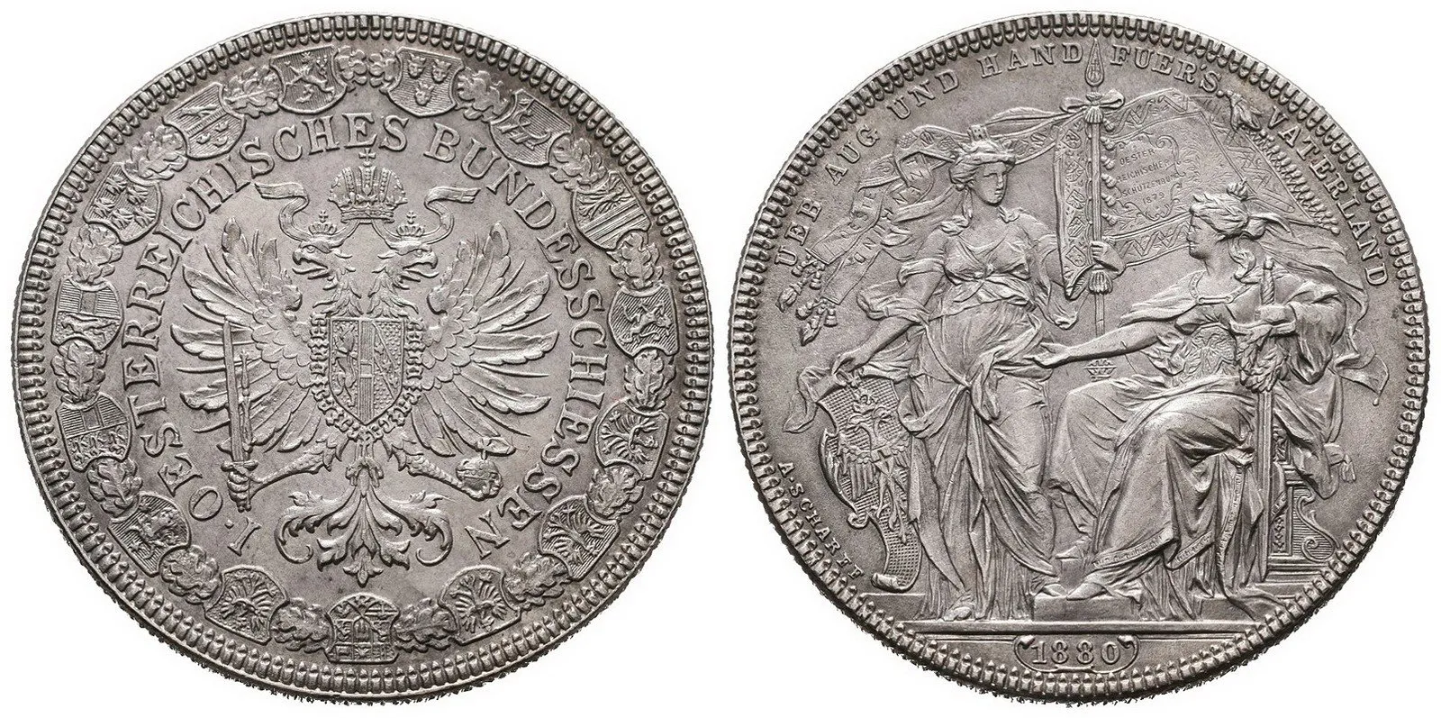 Rakouská a spolková měna, 1857 - 1892 — 1