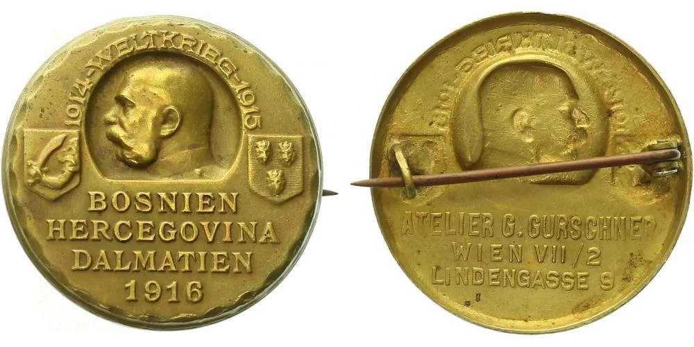 Rakousko - Uhersko - Čepicové odznaky a odznaky vlasteneckých spolků — 1