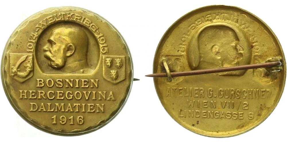 Rakousko - Uhersko - Čepicové odznaky a odznaky vlasteneckých spolků — 1